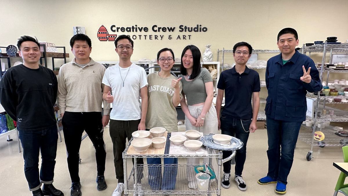 Team Sidney- Pottery Wheel exp and pottery painting May 27th 11am