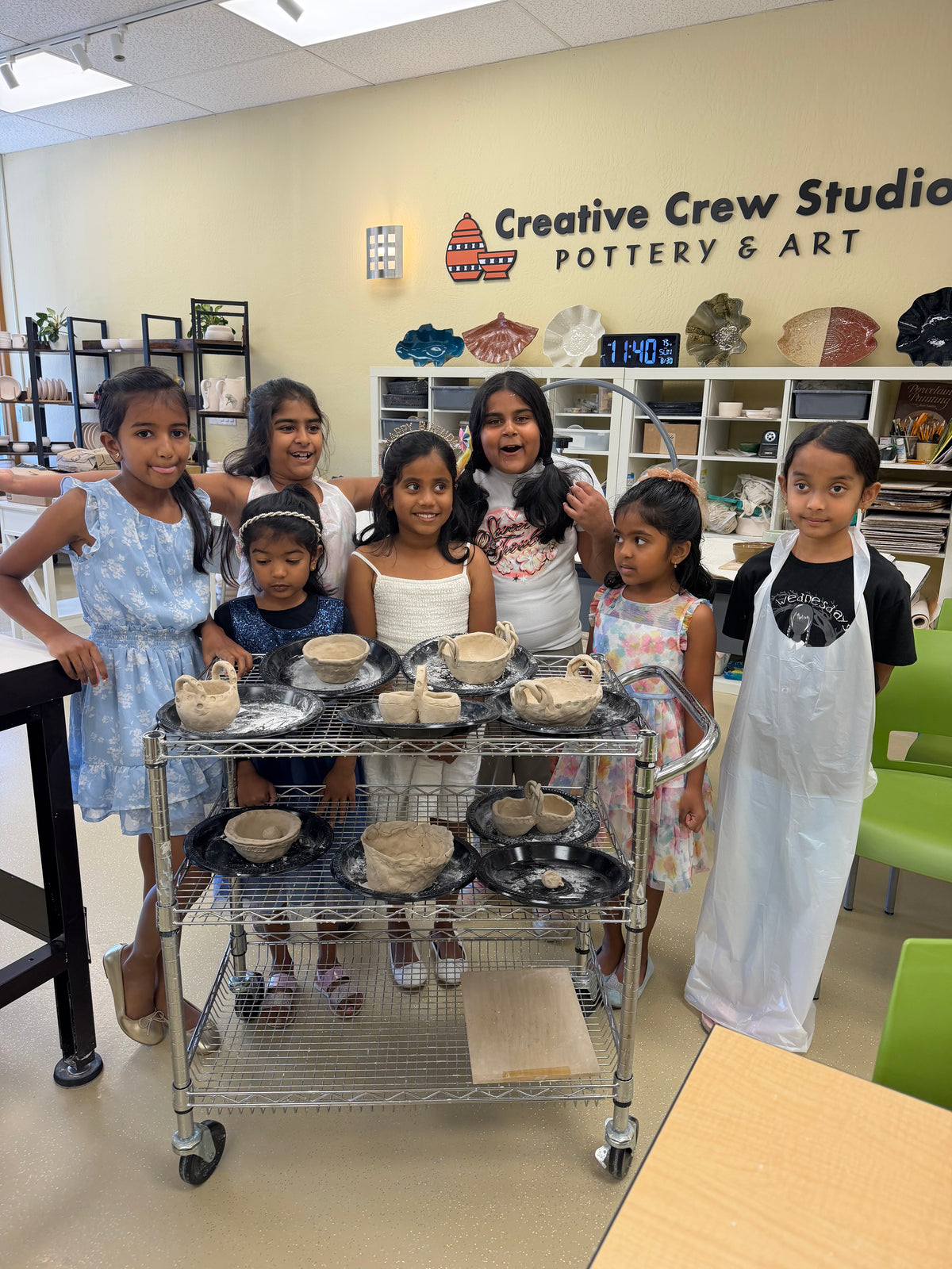 Team Riya, Hand building experience, Pinch pot tech- August 30th , 10:00am