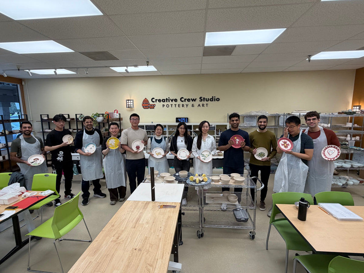 Data Lifecycle Management team, Pottery Wheel exp and Pottery painting, March 31st  2:00pm