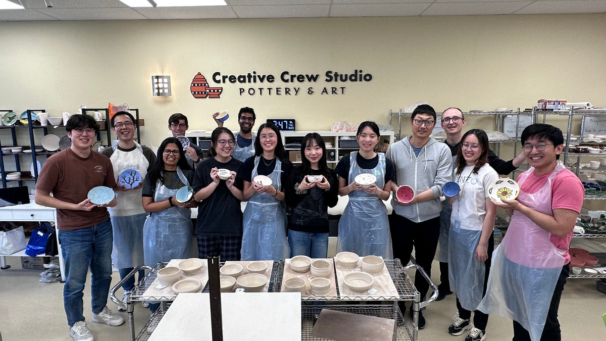 Team Rachel, Pottery Wheel exp and Pottery painting Oct 23rd, 2pm