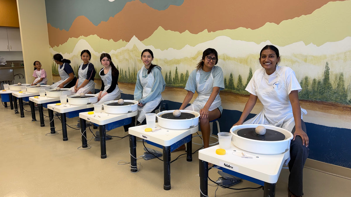 Girl Scout troop: Pottery wheel experience  May 25th 1pm-2:30pm