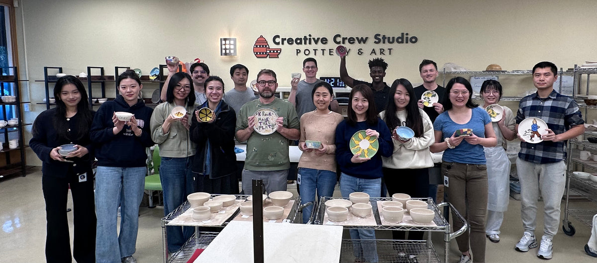 Team Lan, Pottery Wheel exp and Pottery painting Dec 10th, 2pm