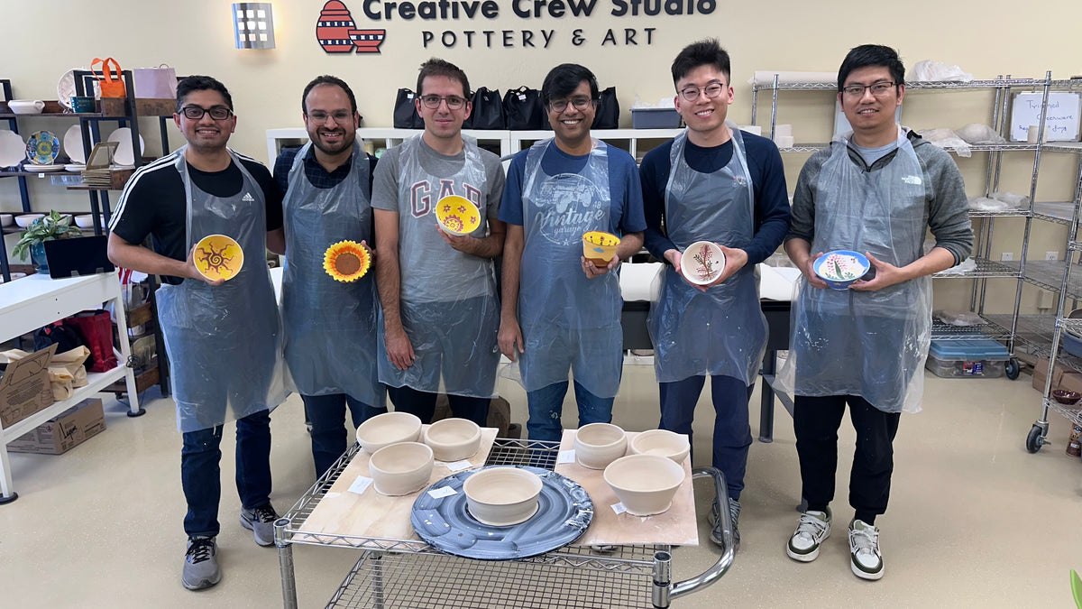 Team Mudit, Pottery Wheel exp and Pottery painting April 16th, 11am