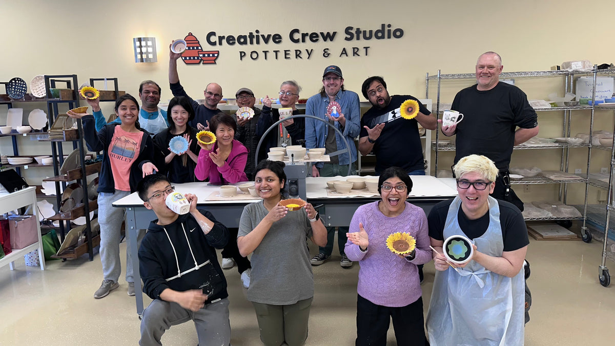 Team Mitthais- Pottery Wheel exp and pottery painting April 9th 11am