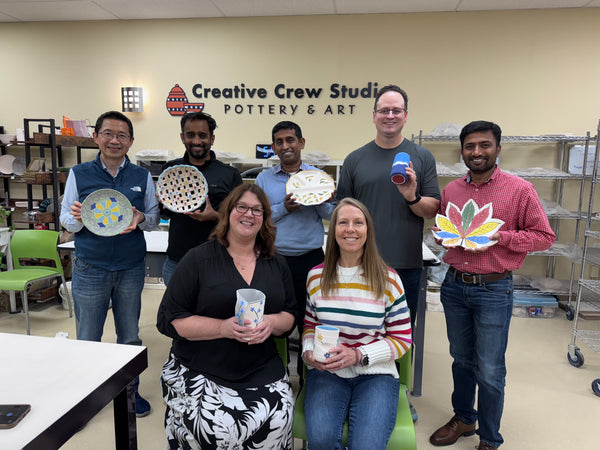 Team Katie, Pottery Painting, Nov 3rd, 2025, 4pm-6pm - Creative Crew Studio