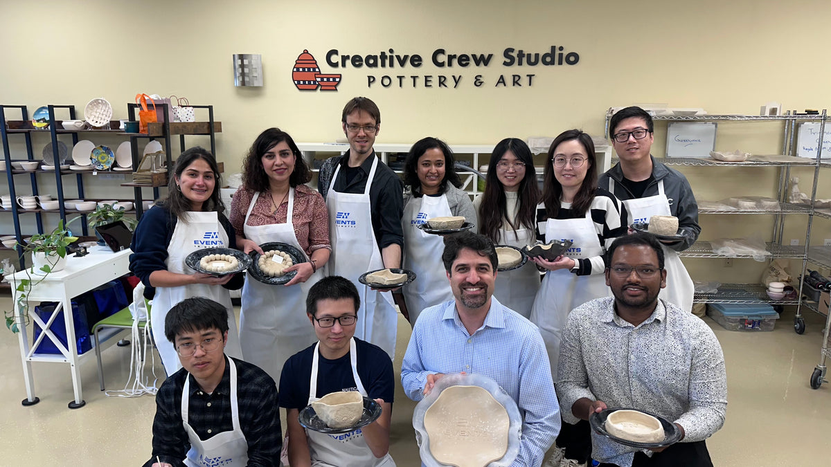 Team George Pisheh Hand building experience, Pinch pot tech- Dec 6th 2024 at 2pm
