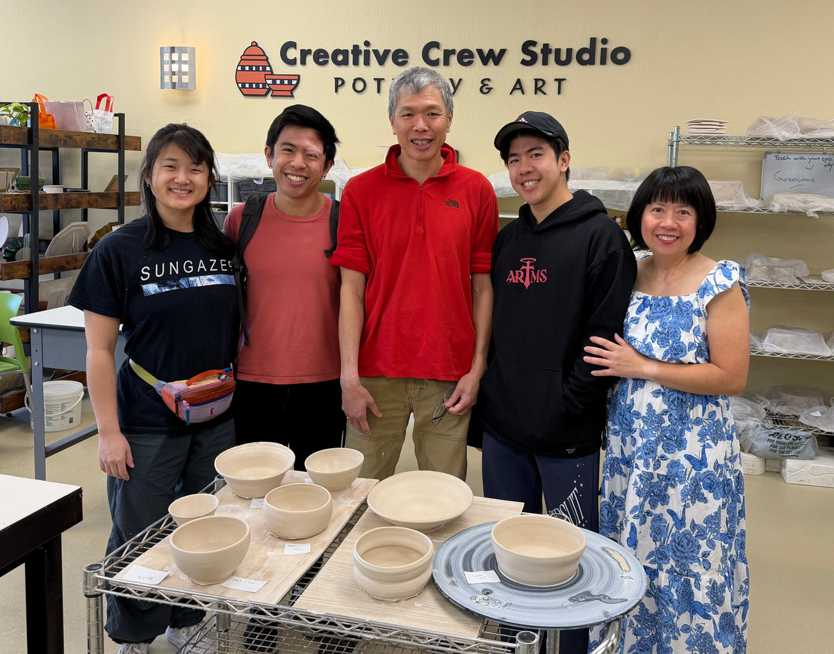 Team Weelee , Pottery wheel  experience, April 4th at 10am