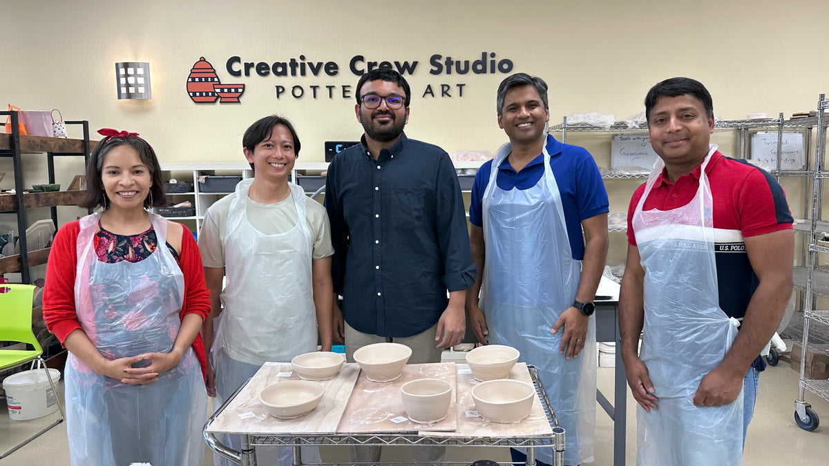 Team; Pottery wheel  experience, Sept 17th 4:00pm
