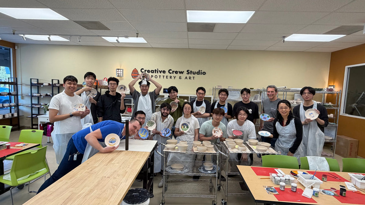 Team Boson.ai, Pottery wheel experience and pottery painting, April 16th at 3pm
