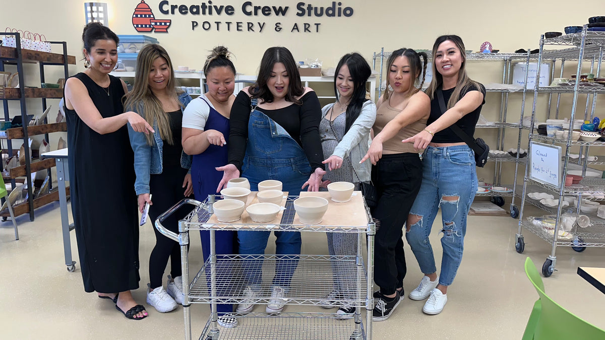 Team Glenna-Pottery wheel experience  April 21st, 11:30am