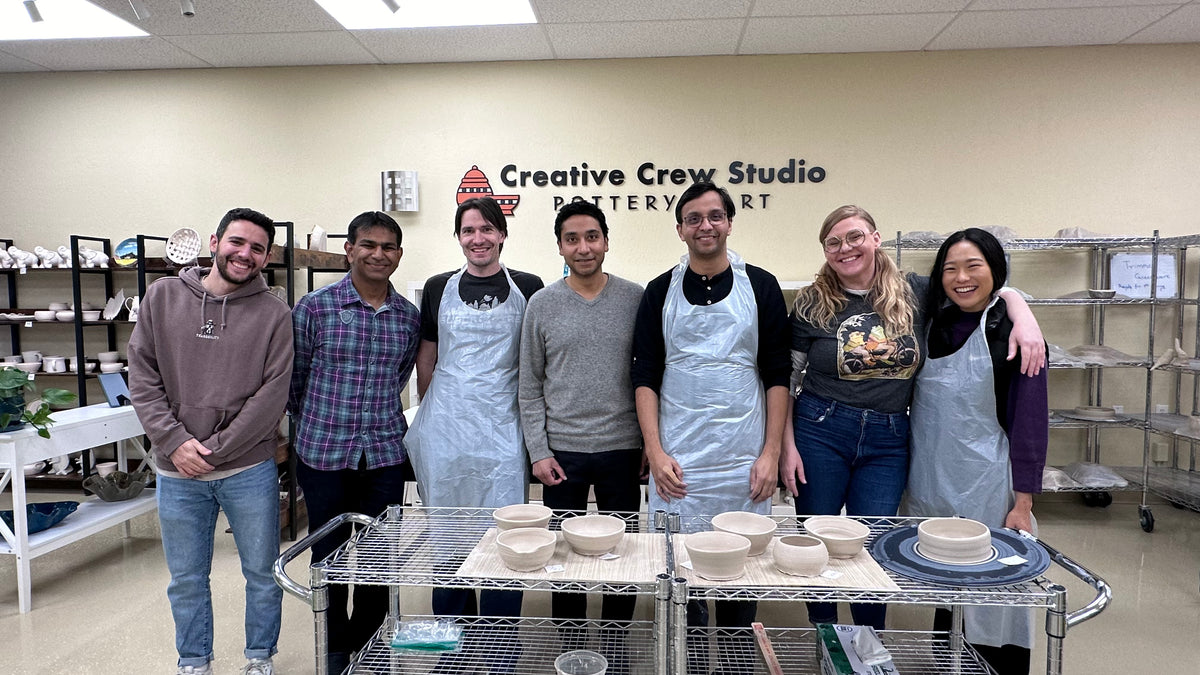 Team Jasmine, Pottery Wheel exp, Jan 19th, 2pm
