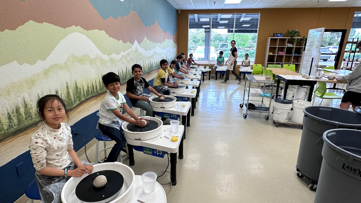 Team Kathy: Pottery wheel experience  April 23rd &amp;24th, 11am-12:30pm