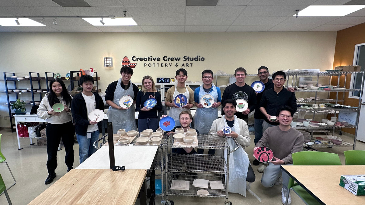 Team Ryan, Pottery Wheel exp and Pottery painting Dec 11th, 1pm