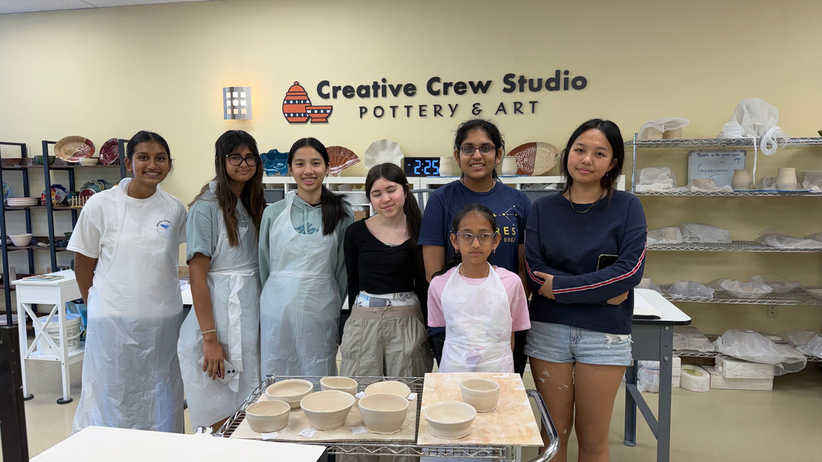 Girl Scout troop: Pottery wheel experience  May 25th 1pm-2:30pm
