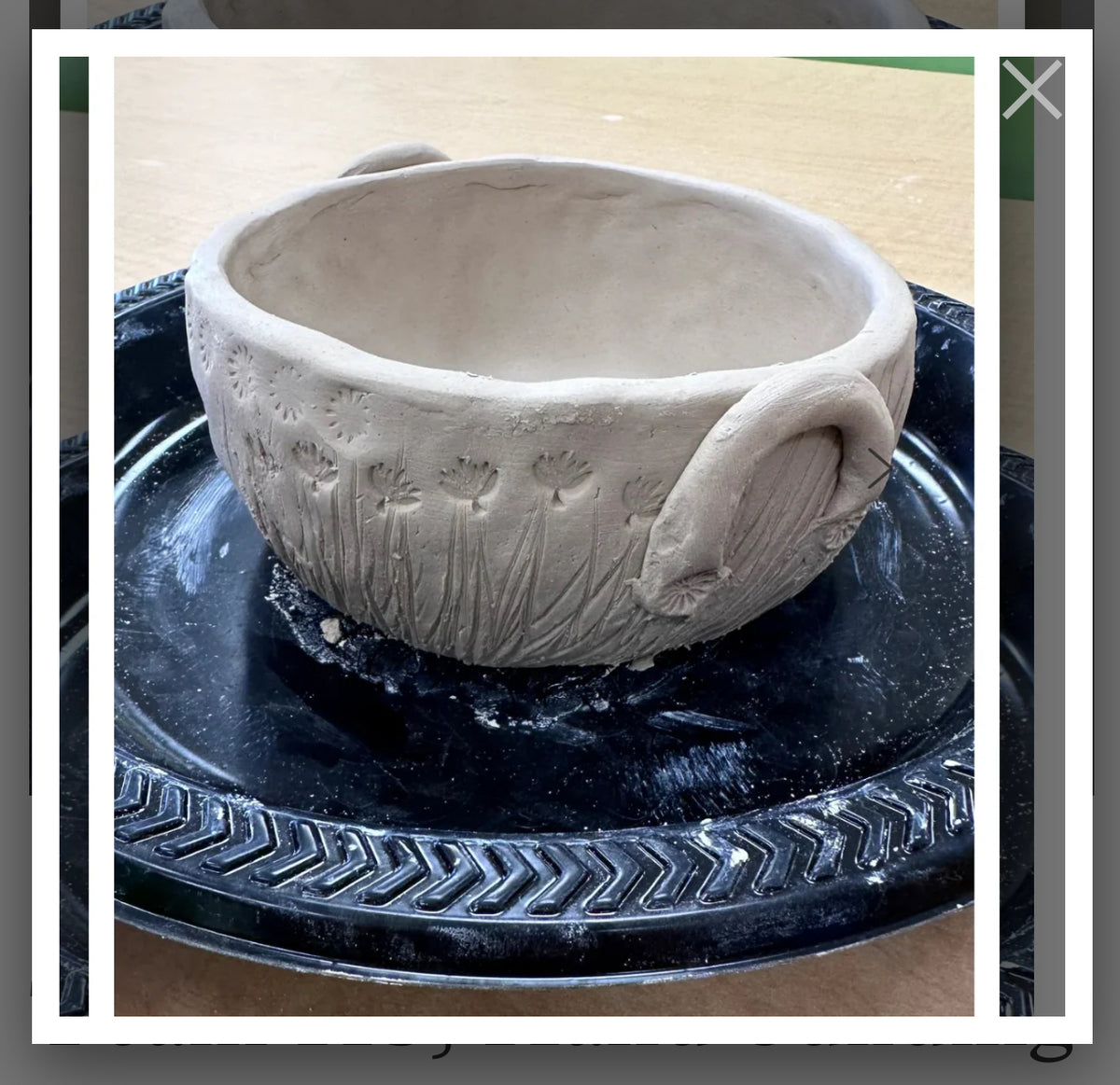 Team Christina, Hand building experience, Sept 24th at Noon