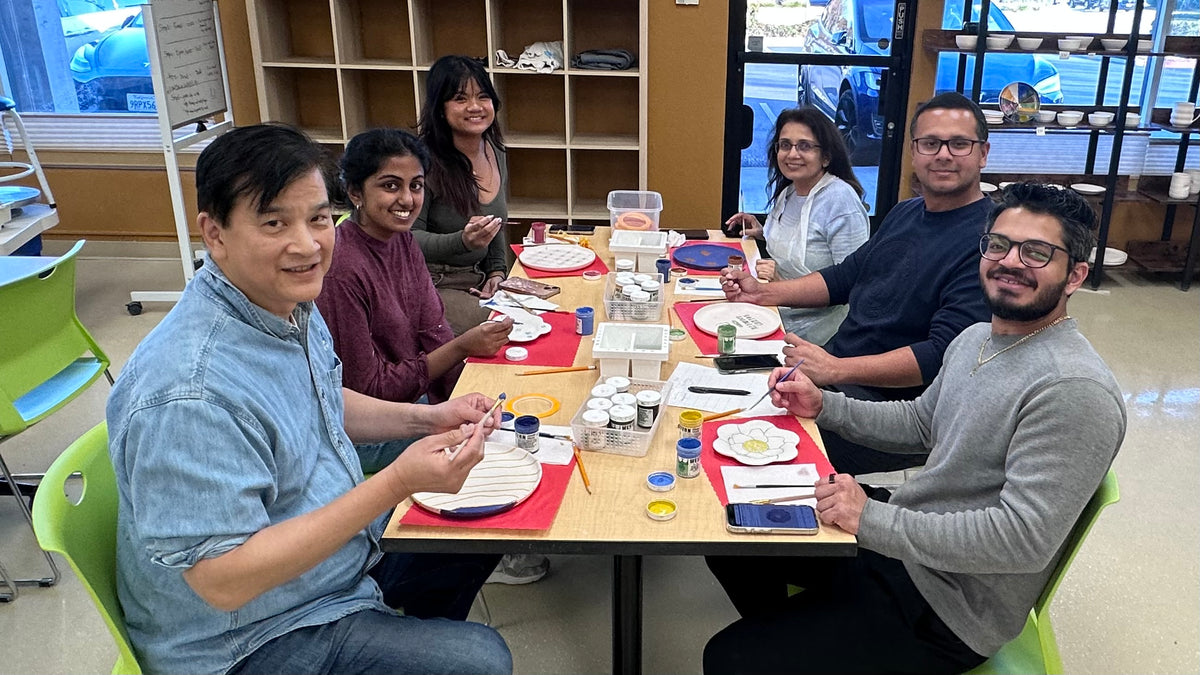 Team Paul , Pottery Wheel exp and Pottery painting Dec 18th, 1pm