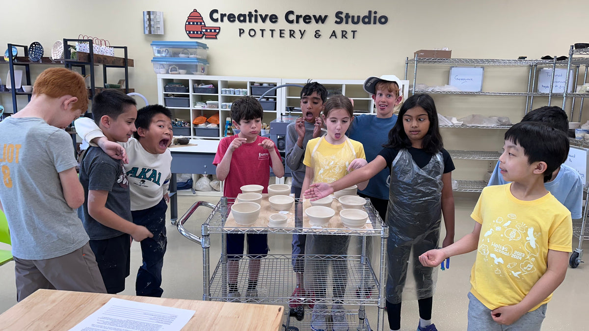 Team Kathy: Pottery wheel experience  April 23rd &amp;24th, 11am-12:30pm