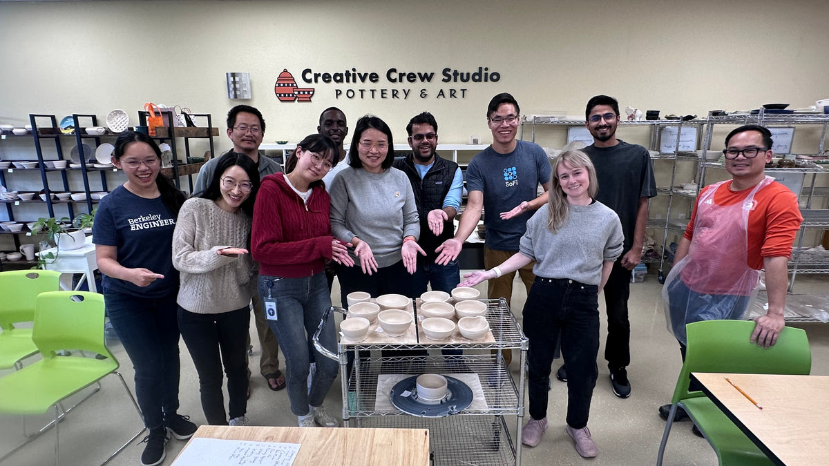 Team Jianying, Pottery wheel  experience, Nov 14th 2024 at 1:15pm