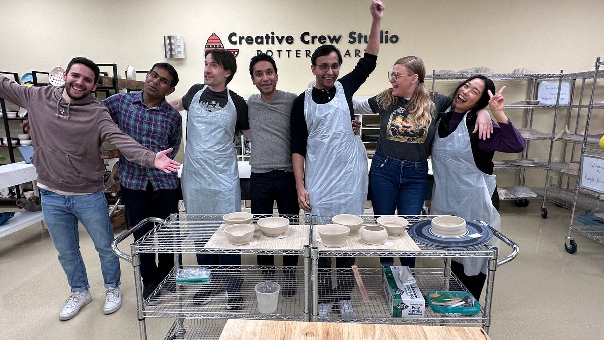 Team Jasmine, Pottery Wheel exp, Jan 19th, 2pm