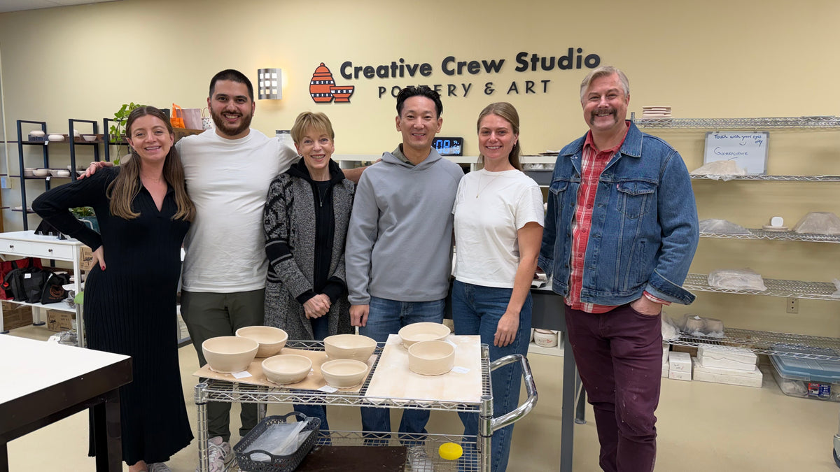 Team Annie , Pottery wheel  experience, Jan 28th 4:00pm