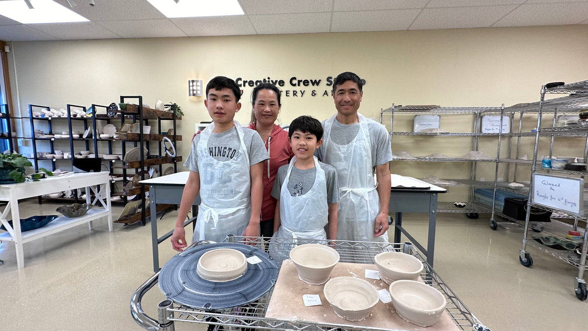 Team Wes, Pottery Wheel exp, Feb 25th, 4pm