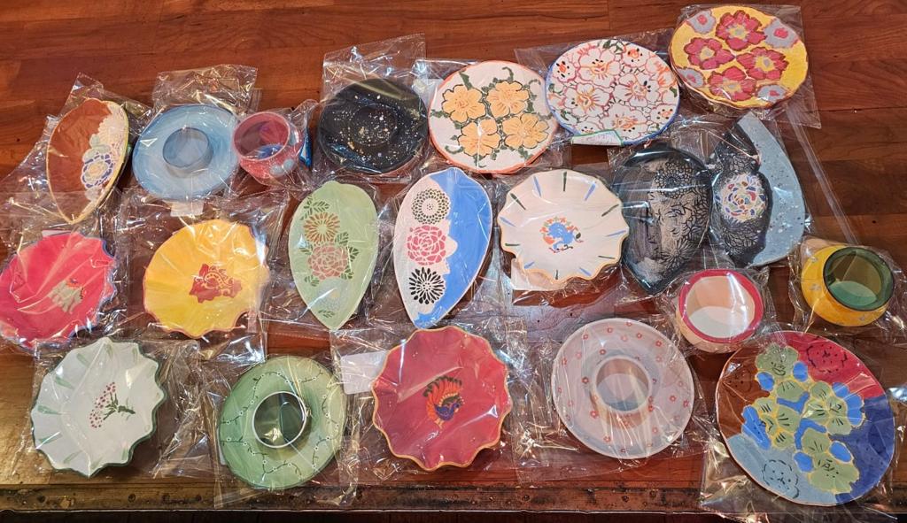 Graduation party- DIY pottery painting