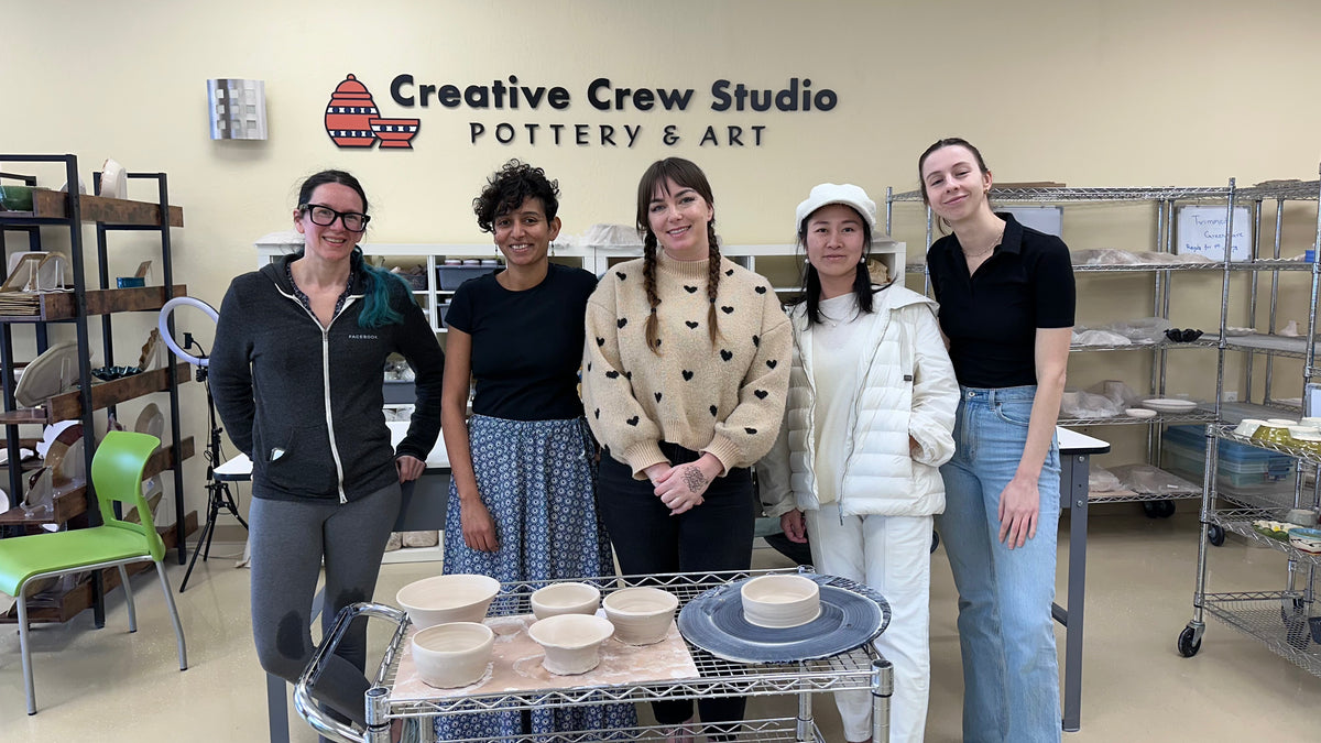 Team Saranyaa, Pottery Wheel exp, Feb 29th, 10am