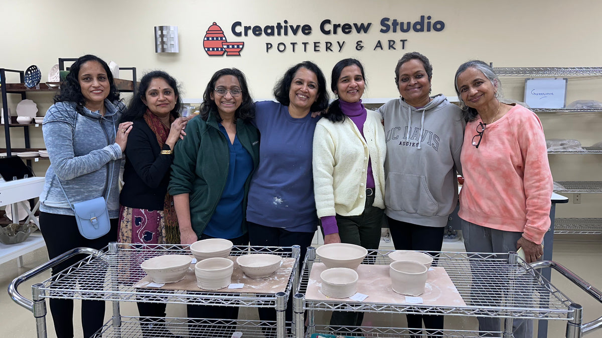 Swati’s 50th bday, Pottery Wheel exp, Feb 3rd, 3pm