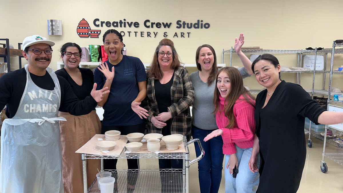 Team Lindsay, Pottery Wheel exp, March 12th, 1pm-2:30pm