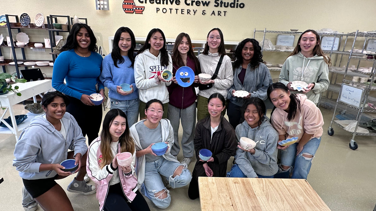 Dylan Liu birthday,  Pottery Painting, Jan 27, 11-1pm