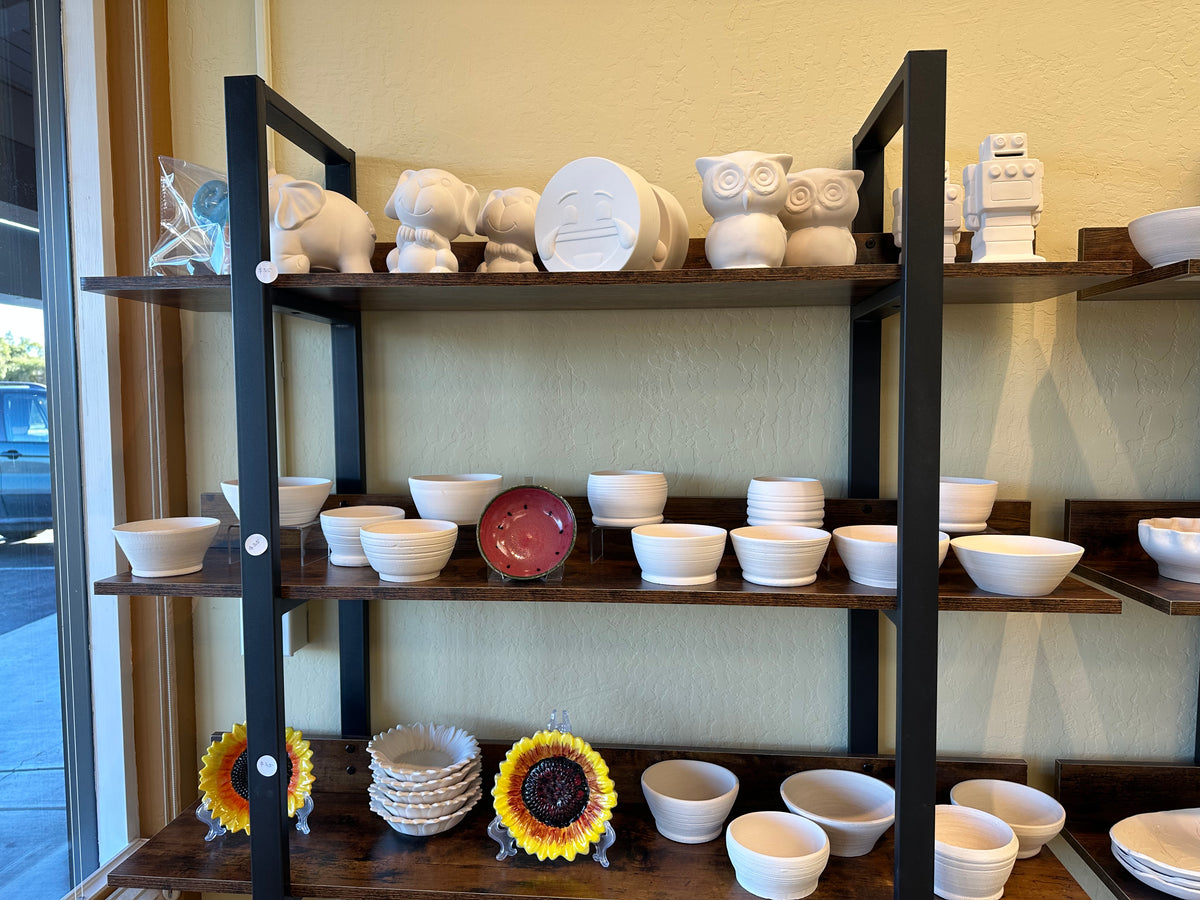 Pottery Painting: We design, you customize!