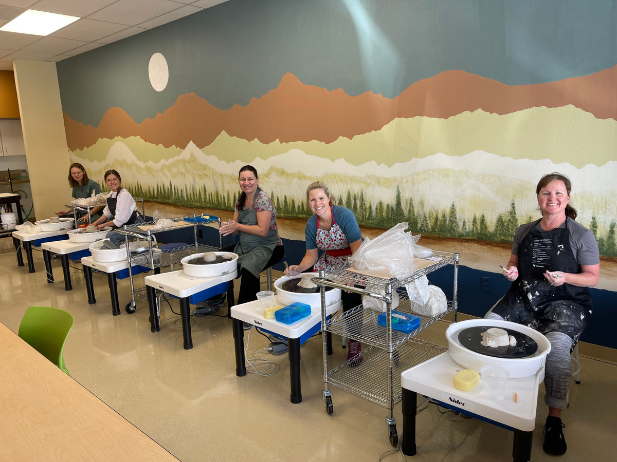 Zack’s Pottery wheel experience event