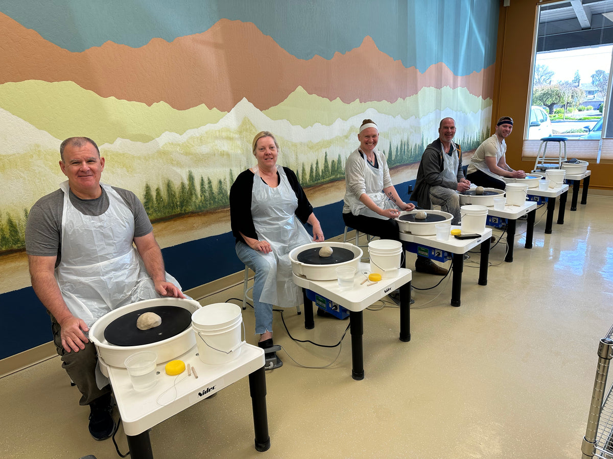 Jennifer’s Bday-Pottery wheel experience Feb 18th, 10:30am