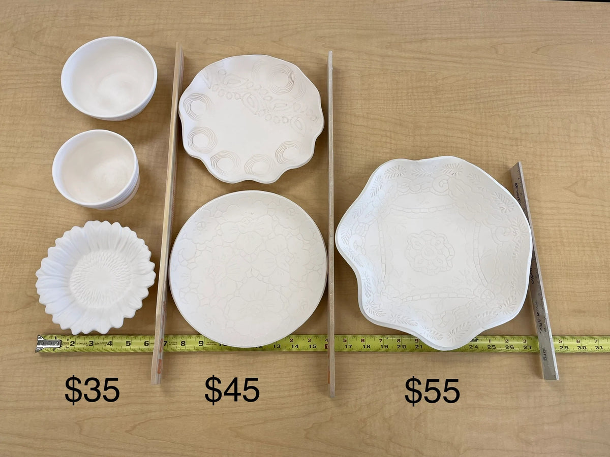 Ananya’s birthday party. Pottery Painting Feb 19th, 11am-1pm
